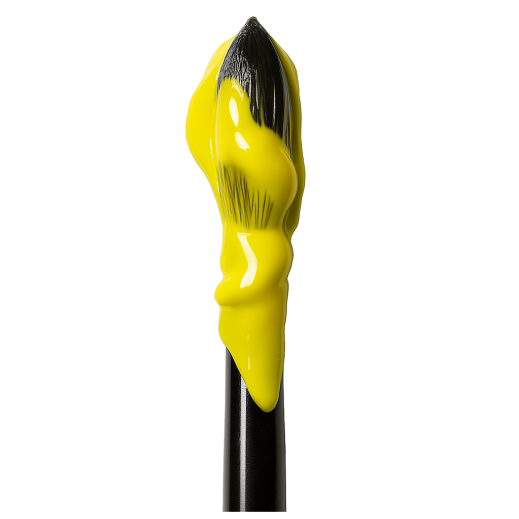 Farba akrylowa zolta metalowa 120ml Wielorybie Rzeczy 2