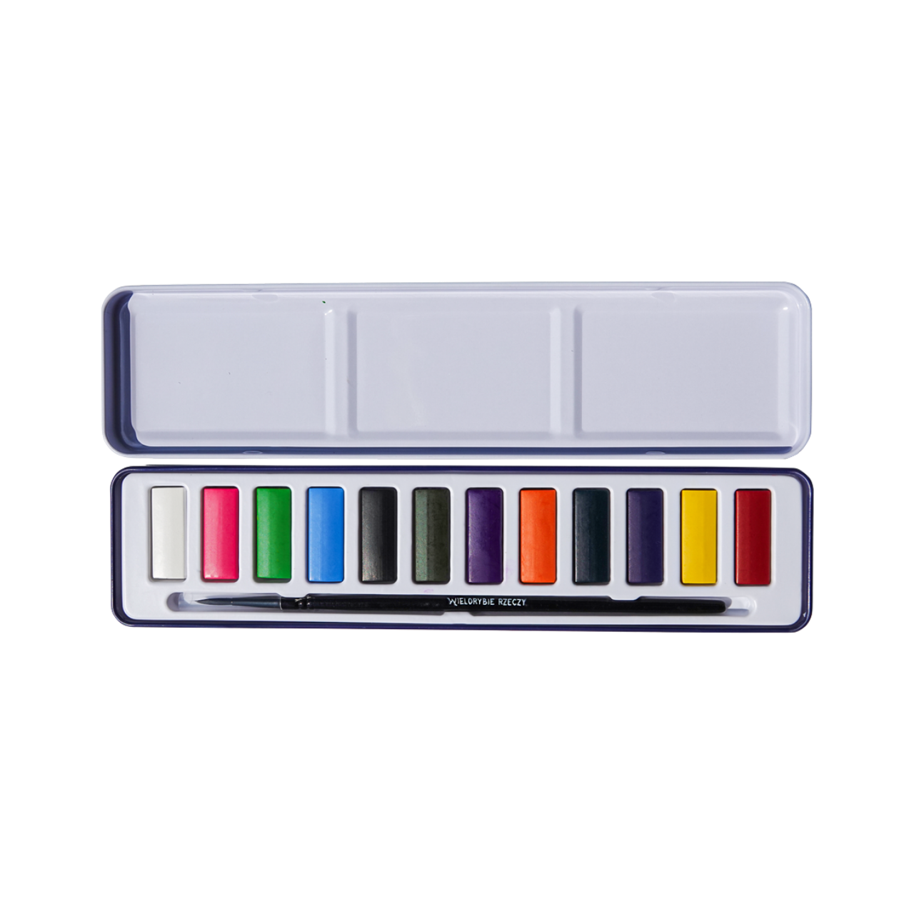 farby akwarelowe malarskie w kostkach 12 sztuk 